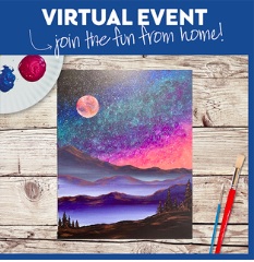VIRTUAL EVENT! PAINT AT HOME!